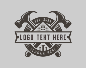 Carpentry - Hammer Carpentry Renovation logo design