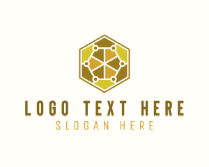Hexagonal - Hexagon Floor Pavement logo design
