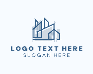 Structure - Property Developer Realtor logo design
