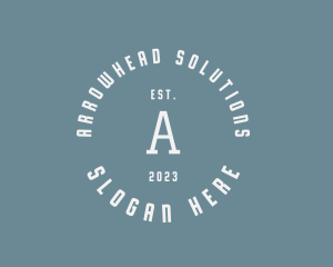 Generic Hipster Business Brand logo design