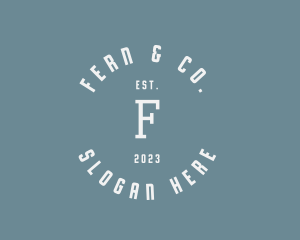 Generic Hipster Business Brand logo design