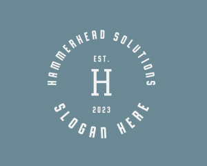 Generic Hipster Business Brand logo design