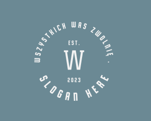 Generic Hipster Business Brand logo design