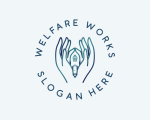 Welfare - Home Welfare Foundation logo design