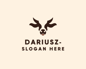 Texas - Cow Dairy Farm logo design