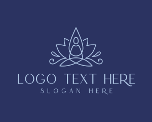 Yogi - Spiritual Yoga Peace logo design