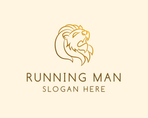Gold Lion Roar Logo