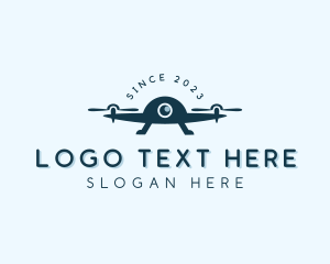 Flight - Drone Photography Camera logo design