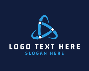 Software Developer - Cyberspace Tech Startup logo design