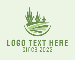 Produce - Green Plant Farming logo design
