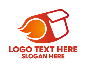 Quick - Fast Courier Delivery logo design