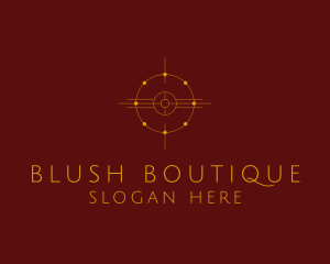 Minimalist Boho Star logo design