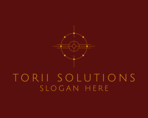 Minimalist Boho Star logo design