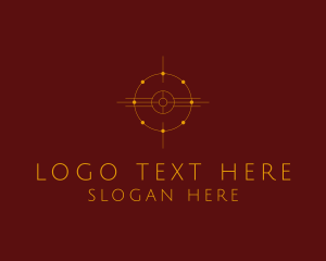 Target - Minimalist Boho Star logo design