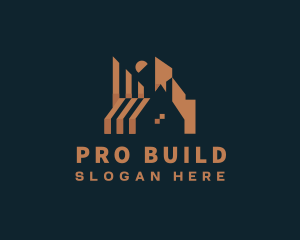 Housing Property Real Estate logo design