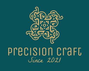 Intricate - Intricate Bronze Ornament logo design