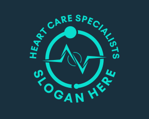 Cardiologist - Corporate Blue Pulse logo design