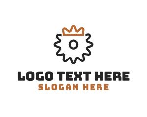 Manufacturer - Gear Crown Fabrication logo design