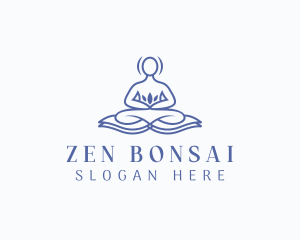 Holistic Zen Yoga logo design