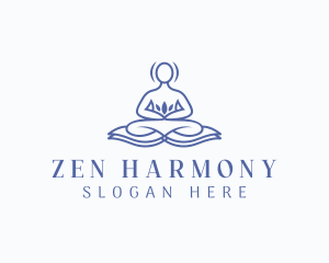 Holistic Zen Yoga logo design