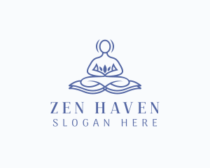 Holistic Zen Yoga logo design