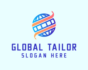 Global Arrow Logistics logo design