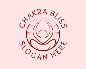 Chakra - Yoga Wellness Spa logo design