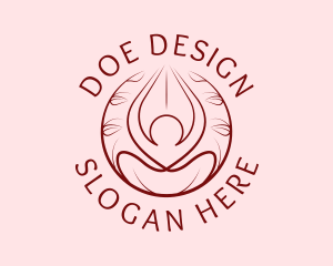 Yoga Wellness Spa  logo design