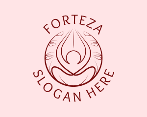 Yoga Wellness Spa  logo design