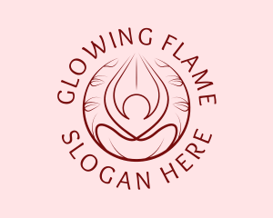 Yoga Wellness Spa  logo design