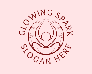 Yoga Wellness Spa  logo design