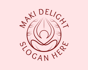 Yoga Wellness Spa  logo design