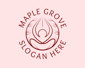 Yoga Wellness Spa  logo design