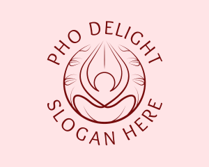 Yoga Wellness Spa  logo design