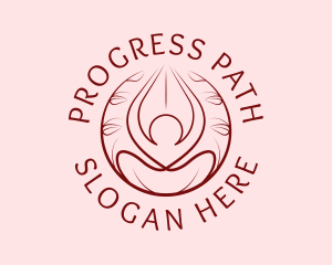 Yoga Wellness Spa  logo design