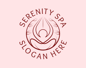 Spa - Yoga Wellness Spa logo design