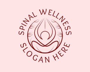 Yoga Wellness Spa  logo design