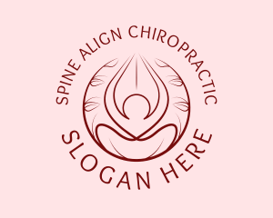 Yoga Wellness Spa  logo design