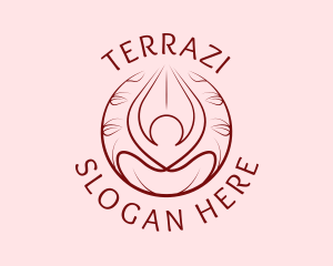 Yoga Wellness Spa  logo design