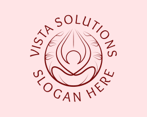 Yoga Wellness Spa  logo design