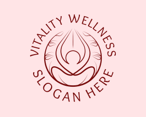 Wellness - Yoga Wellness Spa logo design
