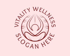 Yoga Wellness Spa  logo design