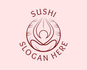 Yoga Wellness Spa  logo design