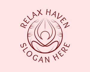 Spa - Yoga Wellness Spa logo design