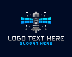 Network - Network Satellite Signal logo design