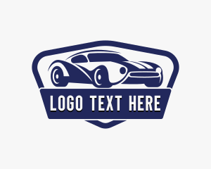 Driving - Race Car Motorsport logo design