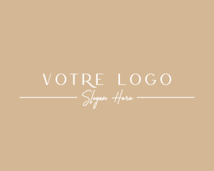 Luxe - Stylish Feminine Perfume logo design