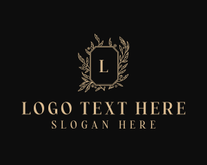 Floral - Elegant Floral Salon logo design