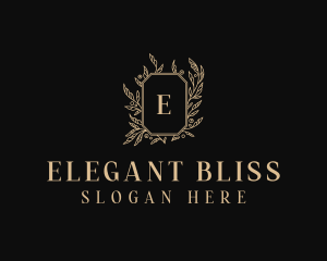 Elegant Floral Salon Logo