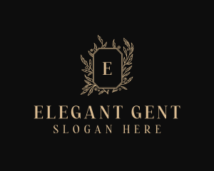 Elegant Floral Salon logo design